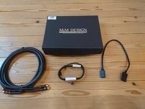 M&Mデザイン　ハイエンドケーブル　SN-MA2200Ⅲ（2ｍ）セット+5周年限定USBケーブル（ジャンク品）+三菱サウンドナビ用HDMIケーブル
