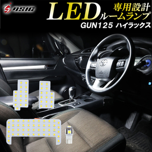 【ディーシック】GUN125 ハイラックス LEDルームランプ GRスポーツ ナンバー灯 ピックアップ トラック 高輝度発光モデル 専用設計