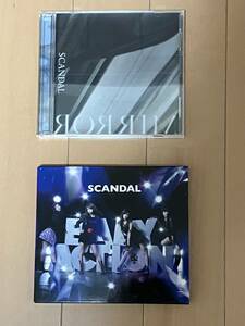 SCANDAL MIRROR + BABY ACTION　 (CD２枚セット・どちらもDVD付き)