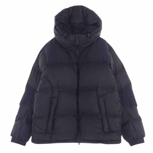 THE NORTH FACE ノースフェイス ND92162 WS NUPTSE HOODIE ウィンド ストッパー ヌプシ フーディー ダウンジャケット ブラック XL【中古】