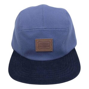 STANDARD CALIFORNIA スタンダードカリフォルニア SD Work Camp Cap ワーク キャップ ブルー系【極上美品】【中古】の画像4