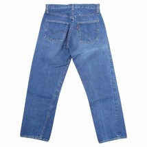 Levi's リーバイス ヴィンテージ オリジナル 501 Big E ボタン裏刻印8 フライボタン3 前股ズレカン デニム パンツ W25インチ程度【中古】_画像2