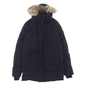 CANADA GOOSE カナダグース 3805M CARSON PARKA カーソン パーカー ダウン ジャケット ブラック系 S【中古】