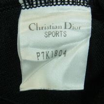 Christian Dior クリスチャンディオール P7K1804 SPORTS スポーツ コットン クルーネック カットソー 半袖 ブラック系 L【中古】_画像6