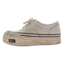 VISVIM ビズビム 0122101001004 LOGAN DECK II G. PATTEN M ユーズド加工 ローガン デッキ スニーカー オフホワイト系 US9【中古】_画像1