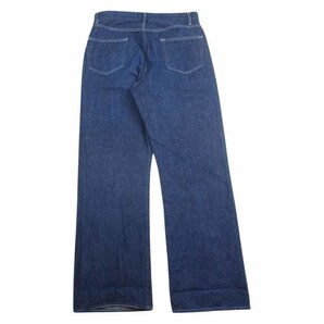 AURALEE オーラリー 22SS A22SP02SD SELVEDGE LIGHT DENIM PANTS ライトオンス デニム パンツ ジーンズ インディゴブルー系 4【中古】の画像2