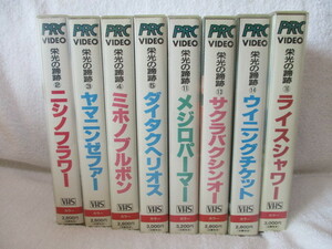 ●中古VHS21本●競馬/馬劇場/個性派列伝/栄光の軌跡/ライスシャワー・ニシノフラワー・ヤマノトップガン他　宅配便100サイズ可