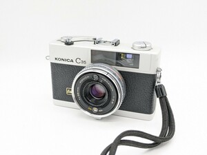 完動品！konica C35 コンパクトフィルムカメラ