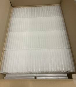 中古　DVDトールケース（クリア）１２０枚 /ゆうパック１４０サイズ