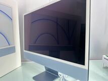 Apple iMac 　24インチ アイマック 　M1チップ 2021　 8コアCPU/8コアGPU 　メモリ8GB 　SSD256GB 　MGPK3J/A A2438 　中古品_画像3