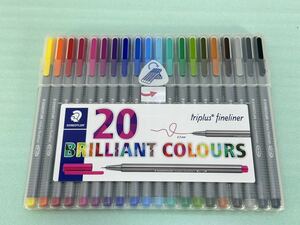 STAEDTLER ステッドラー　トリプラス　ファインライナー・細書きペン　２０色セット　水性 ・0.3ｍｍ　未使用品