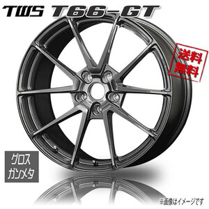 TWS TWS T66-GT グロスガンメタ 18インチ 5H130 10J+40 1本 71.5 業販4本購入で送料無料