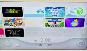 VC　Wii　本体　5本入り　珍道中！！ポールの大冒険　マリオ　等　内蔵ソフト