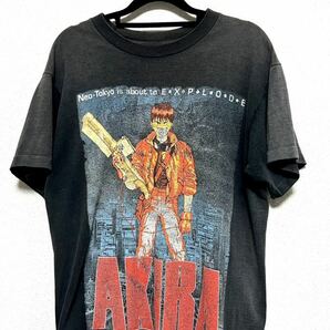 超希少(本物) 【AKIRA アキラ】80's vintage Tシャツ FRUIT OF THE LOOMボディ(M) 古着 アニメ 映画の画像1