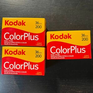kodak color plus カラープラス36枚撮り コダック 35mmカラーネガフィルム　フィルムカメラ