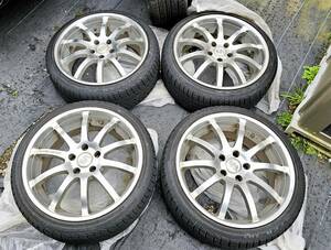 売り切り SPORT TECHNIC 8.5J PCD112 +35 ATR バリ山スタッドレス付 215/40R18 VW AUDI ベンツ 足用に ジャンク　手渡し可