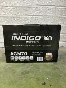 【インディゴバッテリー】AGM70 VWパサートヴァリアント DBA-3CCAX 互換:LN3(AGM),ENJ-390LN3-IS 輸入車用 未使用品　AGM EFB対応