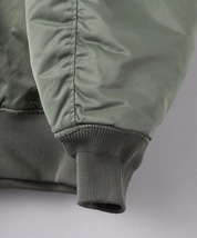 送料無料 新品未使用 今季最新 HYKE MA-1 ジャケット size5 UA購入 U.S.AIR FORCE MA-1 JACKET ハイク _画像5