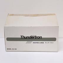 1437【通電確認済】サンダートロン KS-100 Thundertron 小林産業 家庭用 高周波 健康器具 健康 【現状品】_画像9