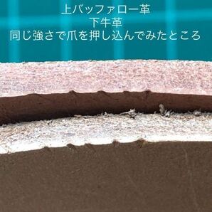 革砥石 板無し 革砥 銀面 最終仕上 ストロップ ナイフ 砥石 ブッシュクラフト 牛革の画像3