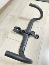 Ridley Aero Nomic リドレー ステム一体型ハンドル カーボン エアロハンドル　c-c400mm ステム長90mm サイコンマウント付き_画像3