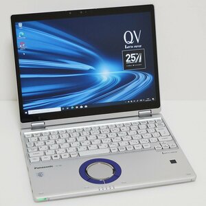 ★CF-QV9XRDQP Core i5-10310U 12型TFT16GB/SSD256GB/無線LAN/カメラ/Win 10Pro/Office★2in1モバイルPC 美品