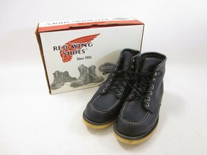 RED WING / レッドウィング 8130 モックトゥ クラシック ワーク ブーツ アイリッシュセッター メンズ サイズ : 27cm ブラック