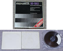 maxell マクセル 消去済み ７号 オープンリールテープ UD 35-60、UD 35-90、 UD XL 35-90B、 LN 25-120、LN 18-180 全15個 中古品_画像10