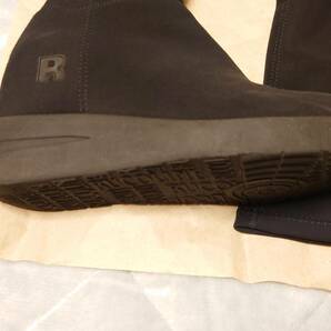 ルコライン RUCO LINE ロングブーツ 美品 24.5cm black 黒の画像2