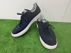 【s1572】【中古品】 PUMA プーマ メンズシューズ 27㎝ 靴 紺色 