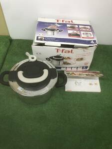 s1264［中古品］T-fal クリプソ アーチ 圧力鍋 4L