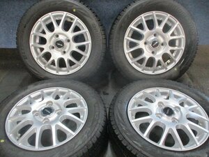 2020/21年 155/65R13 BRIDGESTON 13x4.00B +45 4H/100 (4本セット)【個人宅発送不可商品】13x4J BLIZZAK VRX2