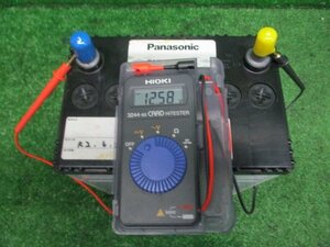 バッテリー Panasonic 40B19L 電圧12.58V 交換使用開始日 R2.6/26 中古【個人宅配送不可商品】