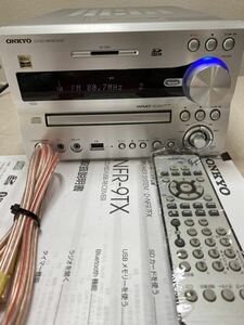 整備品ONKYO NFR-9TX ハイレゾ対応 CD/SD/USB レシーバーシステム 2019年製 Q3