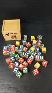 ピ/積木/ABC WOOD BLOCKS/知育玩具/おもちや/1.9-79 ST