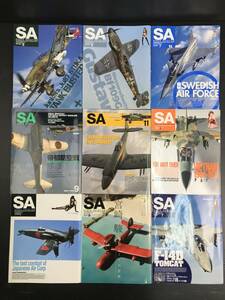 浜/大日本絵画/雑誌/SCALE AVIATION/9冊セットまとめ売り/2008～2019年/エアクラフトモデラー/12.21-261KS