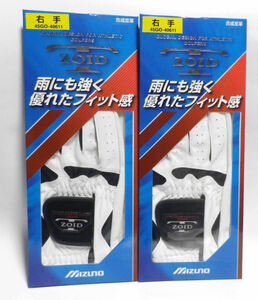  новый товар быстрое решение MIZUNO T-ZOID перчатка L правый рука "надеты" 2 листов дождь тоже сильный превосходный Fit чувство 