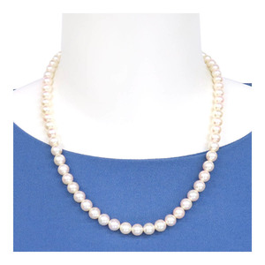 Tasaki Akoya Pearl Collece K14WG Ladies Tasaki использовал [ювелирные изделия]