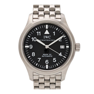IWC Pilot watch Mark 15 Overhauled IW325307 self-winding watch stainless steel men's IWC used [ clock ]