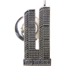 新品 13AW Supreme WTC Pin ワールドトレードセンター ピンバッジ_画像1