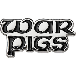 新品 16SS Supreme x Black Sabbath War Pigs Pin ブラック・サバス ピンバッジ Black ブラック