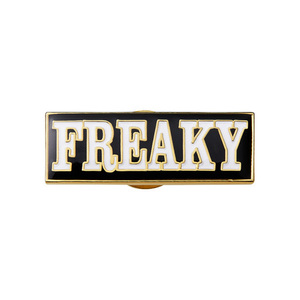 新品 17SS Supreme Freaky Pin フリーキー ピンバッジ