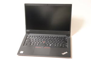 M173. Lenovo / ThinkPad E14 / 20RACTO1WW / Core i7-10510U / 16GBメモリ / SSDなし / 通電確認・ジャンク