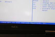 M189. NEC / VersaPro / PC-VJT10CGG63J6 / Core i5-10210Y / 8GBメモリ / SSDなし / 通電確認・ジャンク_画像9