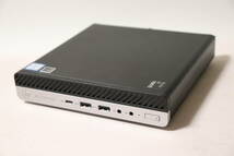 M201. HP / HP EliteDesk 800 G4 DM / Core i5-8600T / 8GBメモリ / SSDなし / 通電確認・ジャンク_画像1