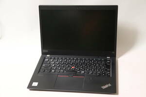 M212. Lenovo / ThinkPad X13 / 20T2CTO1WW / Core i7-10510U / 16GBメモリ / SSDなし / 通電確認・ジャンク