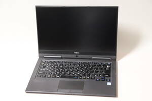 M222. NEC / LAVIE / PC-GN18634GE / Core i7-8550U / 8GBメモリ / SSDなし / 通電確認・ジャンク