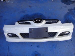  Mercedes Benz SLK200 R171 и т.п. передний бампер 650/ белый [8403]