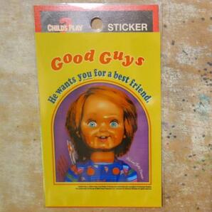 ロッキンジェリービーン チャイルドプレイ ステッカー グッドガイズ チャッキー Rockin'Jelly Bean Child's Play Chucky Good guysの画像2