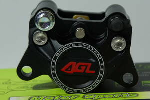 ★☆黒　AGL　正規品　 2pot キャリパー 汎用カニキャリパー 蟹 84mm フランドー ブレンボ　シグナスx　ＰＣＸ　ｃｂ　ｘｊｒ　☆★